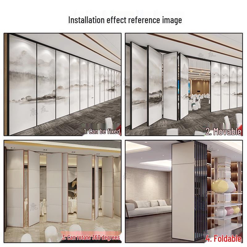 Universal Heavy-Duty Folding Door Hanger Wheel for Sliding Partitions and Screens