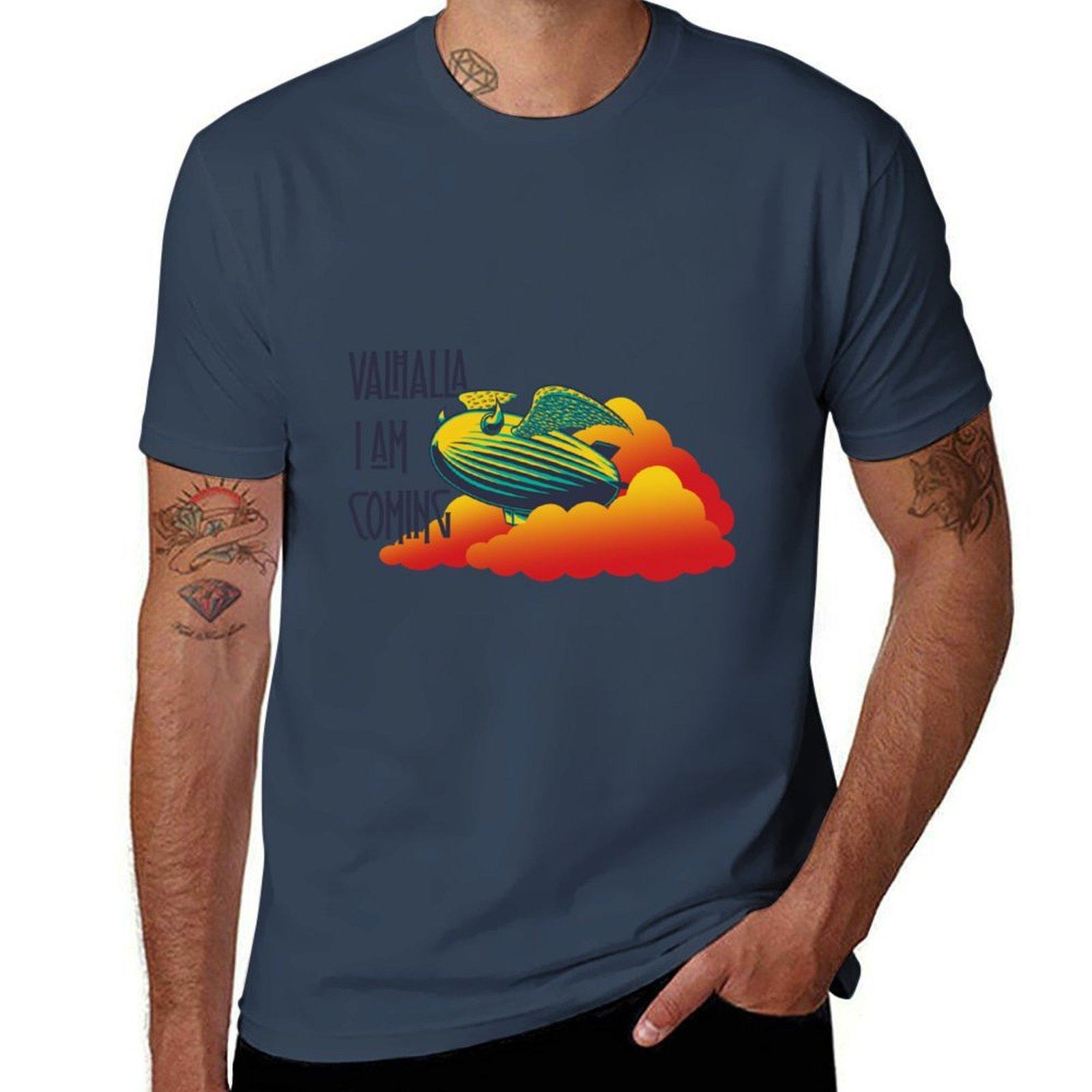 Valhalla I Am Coming Led Tshirt Summer Festival Tshirt S