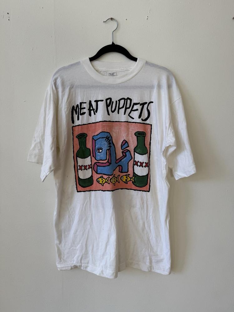 Meat Puppets  Fish and Bottles Desert Alternative Rock Unisex TShirt NZ1032 Unisex T-Shirt XXL