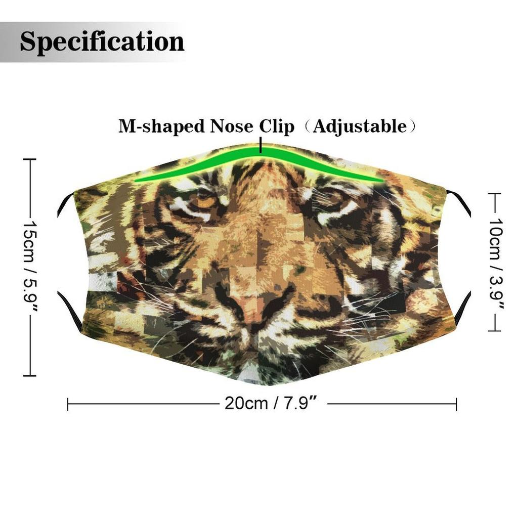 1Pack Flexible Nylon Dust Mask With Replaceable 5/10/15 Filters Delivering Breathable Protective Performance For Everyday Activities