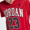 Jordan Kids Letter Print Crew Neck T-Shirt Kids Tops Gym-Red HA4950-678