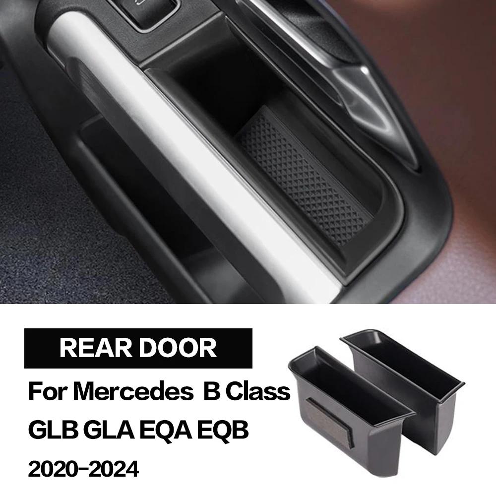 2 Pcs Car Door Storage Box Barrel for Mercedes Benz B GLB GLA EQA EQB Class W247 X247 B260 2020-2024 Interior Accessories