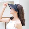 ZHENYUEQI Women's Outdoor Cycling No-Top Sun Visor Hat