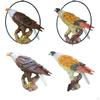 Resin Hanging Eagle Decorative Ornament And Yard