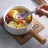 1pcs Stirring Spoon Household Wheat Straw Plastic Color Spoon Household Soup Spoons Cooking Utensils Kitchen Accessories