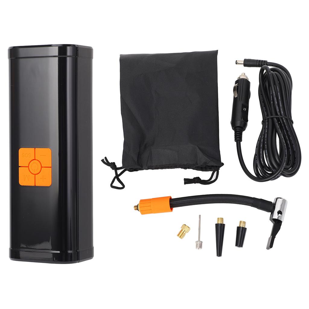 Mini Car Air Pump Portable Electric 150PSI Tire Inflator with Digital Display LED Light for Wheels M