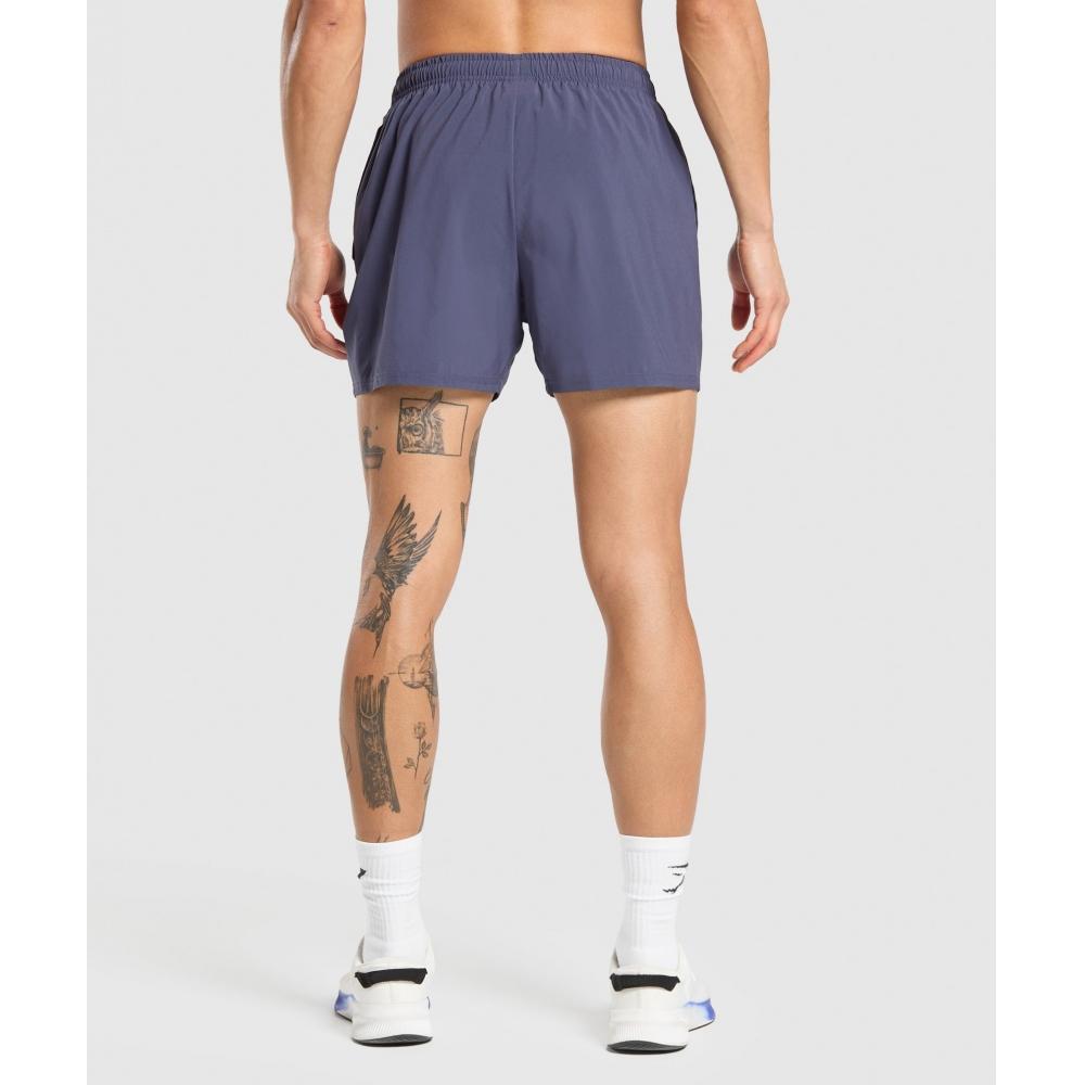 Gymshark Arrival 5  Shorts Weighted Purple A2a1m Pb7p