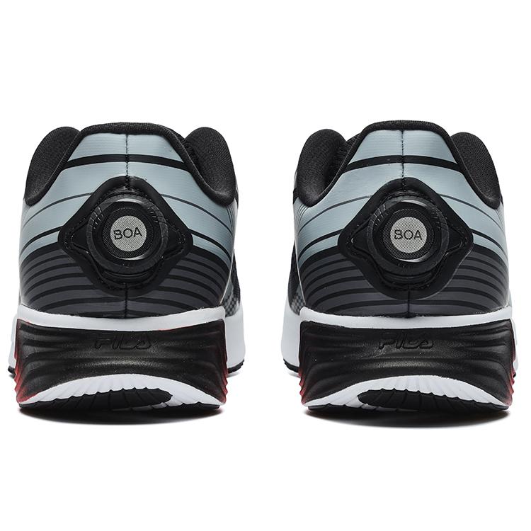 Fila ENERGY Textile, TPU Cushioning Abrasion Resistant Lightweight Low Top Running Shoes Men's Black A12M221105FBA