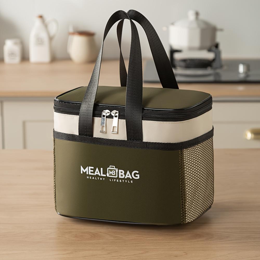 1Pcs Portable Lunch Bags Thermal Insulation Lunch Box Storage Bag Children's School Lunch Box Bags Picnic Storage Large Capacity