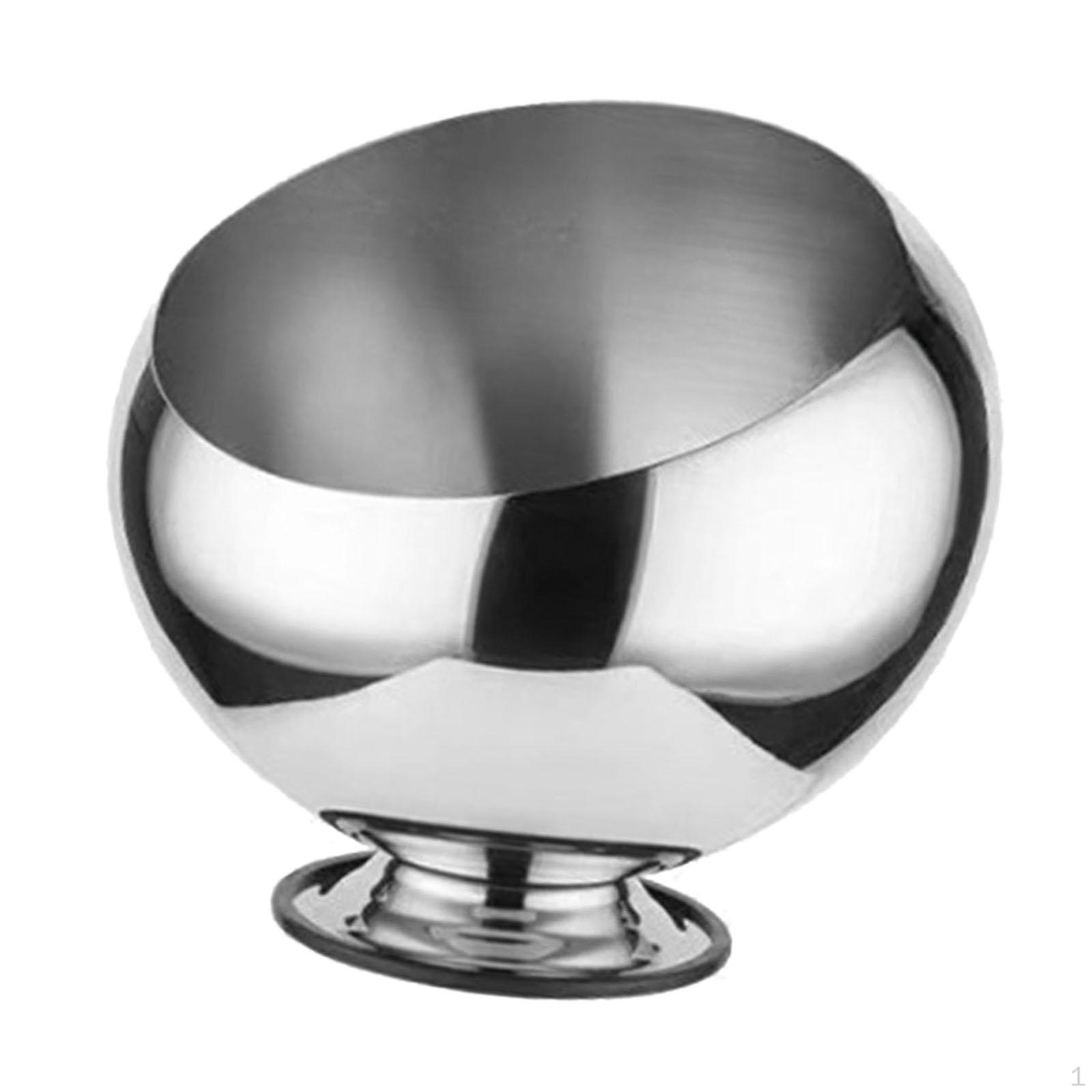 

Горшочек для соевого соуса, тарелки для закусок, круглые соусы с крышкой, ложка, столовая посуда из нержавеющей стали argent