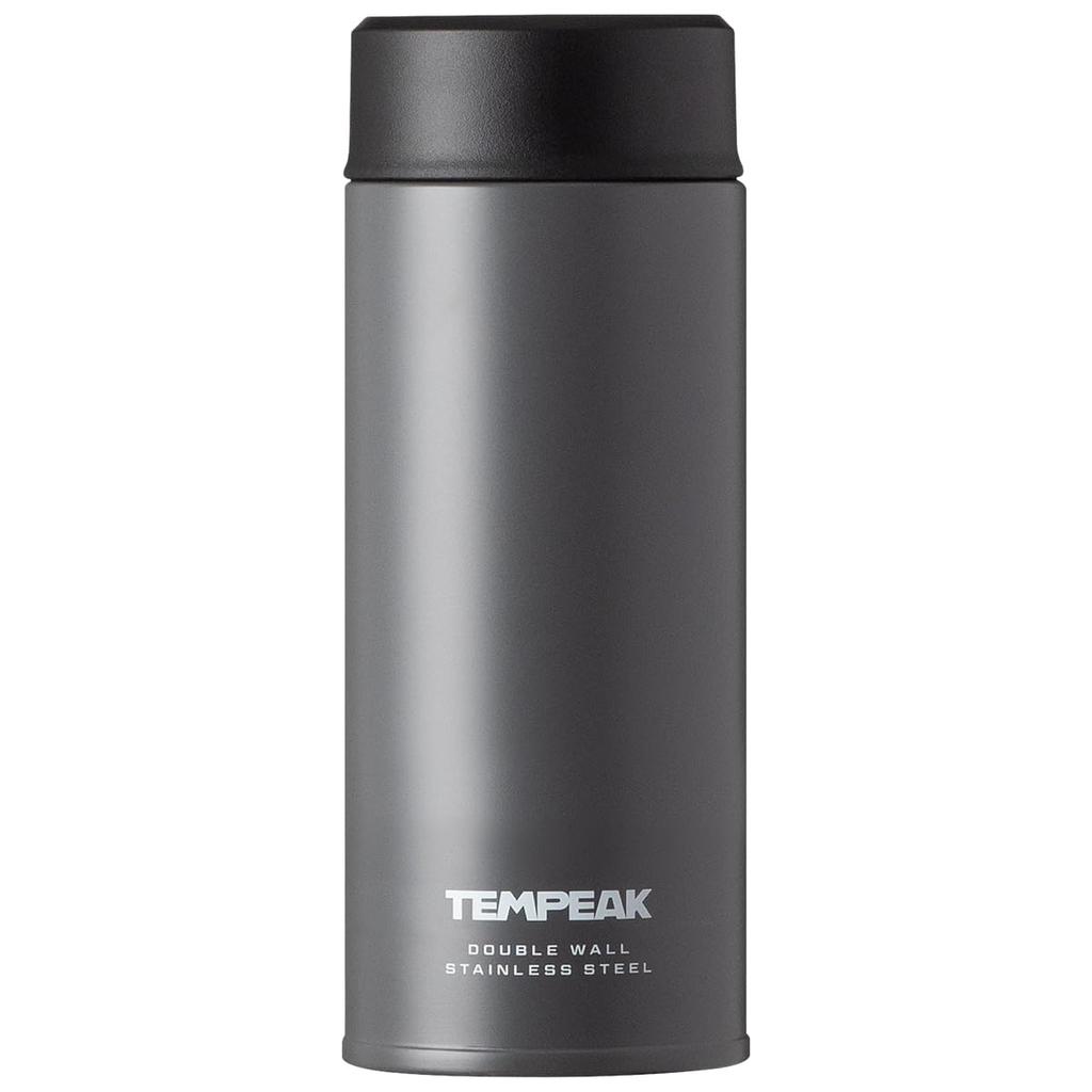 Atlas TEMPEAK Stainless Steel Water Vacuum Easy To Compatible with Coffee and Sports Suitable for Hot Water and Other Navy Blue ATPBS-350GY Bottle,