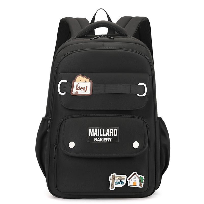 Nylon Multicolor Modern Backpack With Large Capacity Ideal For Everyday Use School And