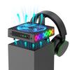 Upgrades Cooling Fan with LED Display Auto Cooling Fan Featuring Temperature Controlled Cooling System for Game Consoles