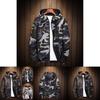 Premium Reversible Men Jacket Coats Male Casual Hooded Camouflage Windbreaker Outwear
