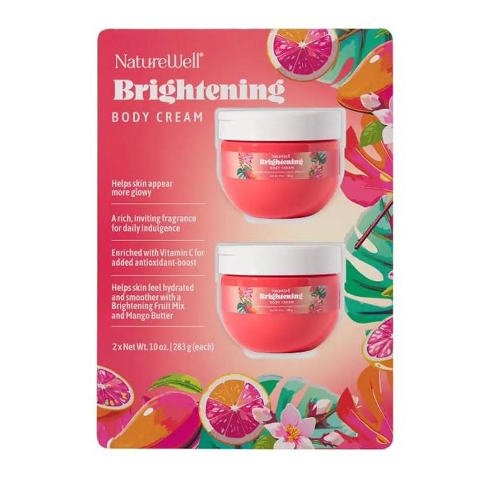 283 г 2 шт. Осветляющий крем для тела NatureWell, 10 унций, 2 шт.