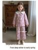 Girls' Winter Fleece-Lined Pajama Set - Comfortable & Warm 2025 New Style