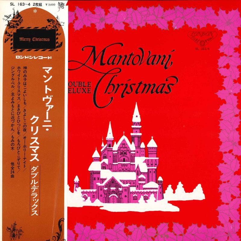 LP Record MANTOVANI - Christmas Double Deluxe SL1634 KING 1970 Japan Obi Classical Used