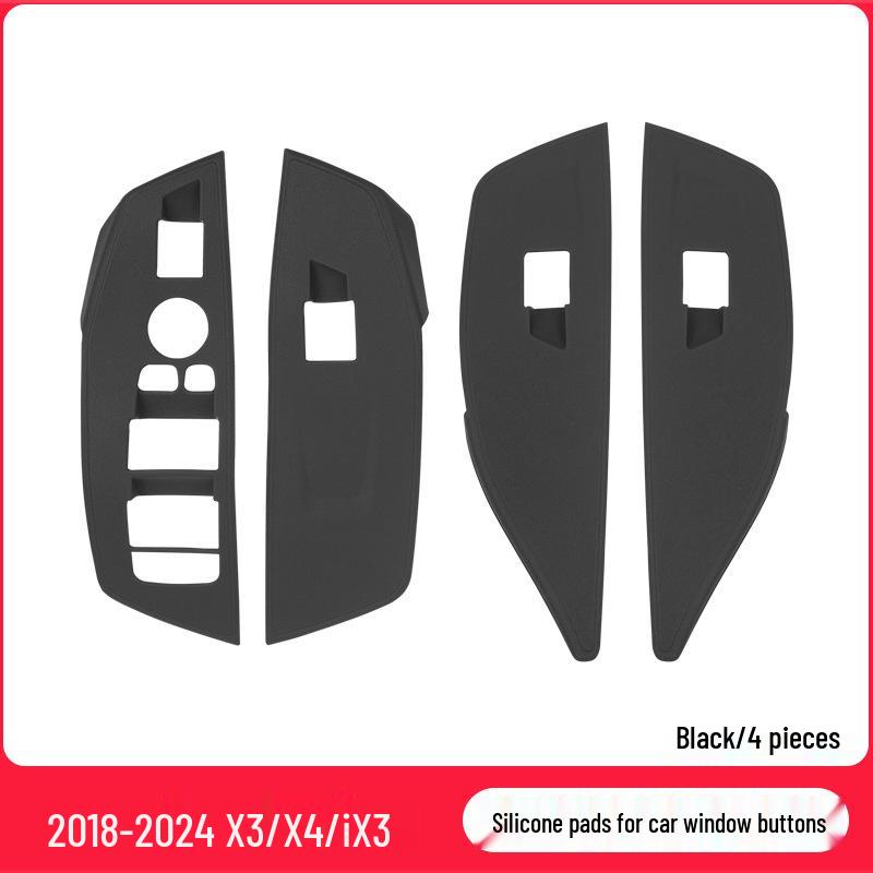 Interior Upgrade Kit for BMW X5, X6, X7 (2019-2025): Window Button Frames & Lift Panels