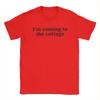 Im Coming To The Cottage Heated Rivalry Tee Shirt for Unisex Women Fashion T Shirts  Cotton Clothing