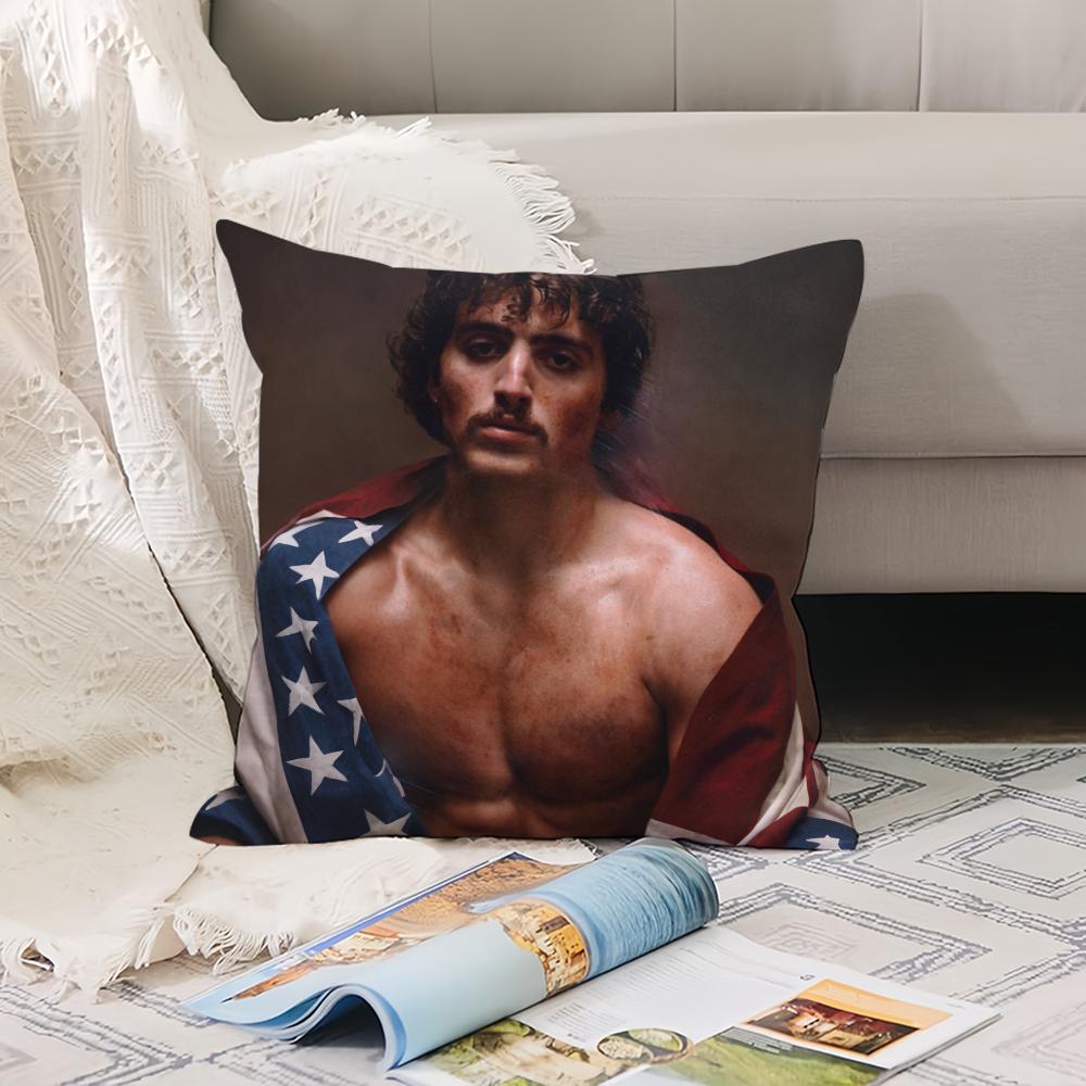 American Singer B-Benson B-Boone Pillow Case Office Cushions Suitable For Sofa Car Bedroom Decorative Cushion Cover