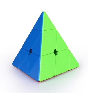 Pyramix cube, colorful, solid packaging, birthday gift, 3x3x3 layout