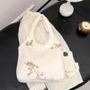 New Chinese Style Light Bag  Autumn Leather Embroidered High-capacity Versatile Single Shoulder Bag