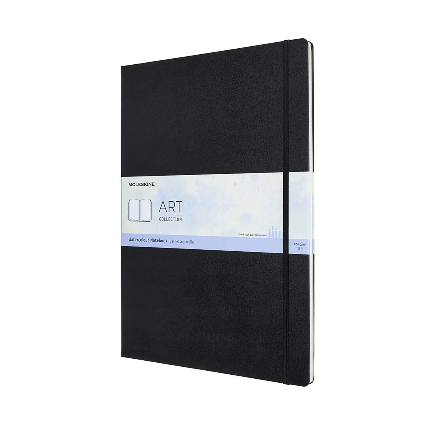 Moleskine Art Collection Акварельный A3 Черный ARTBF855 Блокнот, Твердая обложка, Размер, чёрный