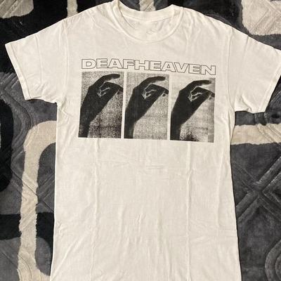 Regalo per Fan della Band Deafheaven T-shirt Unisex in Cotone Pesante Taglie Complete S-4XL