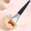 Flacher Foundation-Make-up-Pinsel Flüssiger Foundation-Pinsel Verblendungs-Make-up-Pinsel Weiche Abgewinkelte Vegane Borsten Gesichtspinsel für Flüssige Gesichtsmaske, Primer