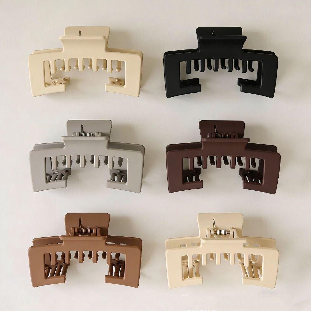 Non-Slip Hat-Friendly Hair Claw Hairpin Large Size Shark Clip Baseball Cap Grab Clip  Travel