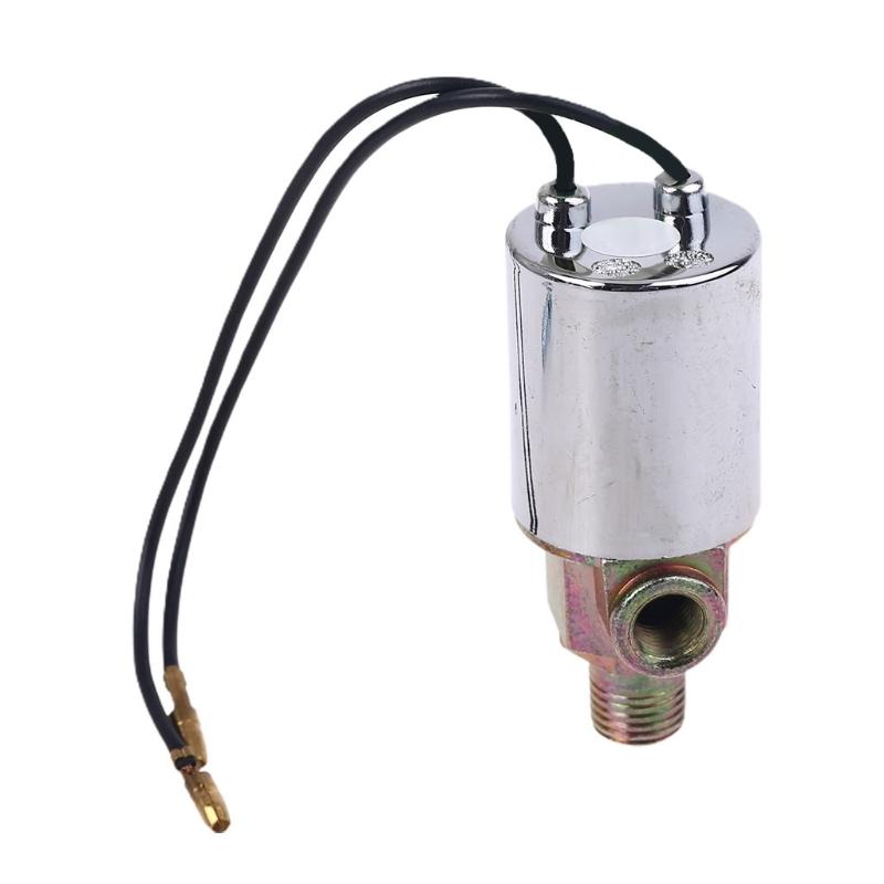 Automobilový solenoid pro ventil 12V 1/4" elektrický solenoid pro ventil pro klaksony Náhradní díly pro automobily