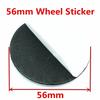 4pcs 56/60/65/70mm automobile wheel center sticker is suitable for BMW 1/3/5/X tire center metal sticker decoration.