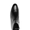 Men's Genuine Leather Chelsea Boots - Summer British Style with Zipper