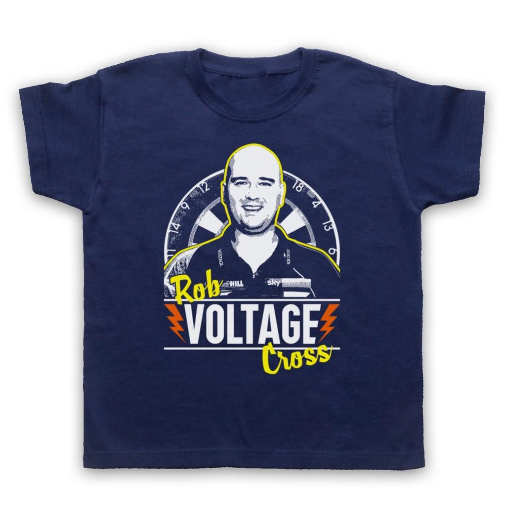 Rob Cross Voltage Darts Tribute English Champion Kids Childs T-Shirt 4XL