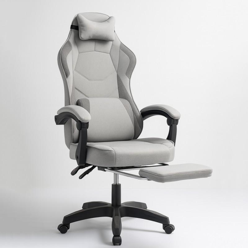 Gaming Chair Swivel Footrest Massage Cushion For Gamers Comfortable