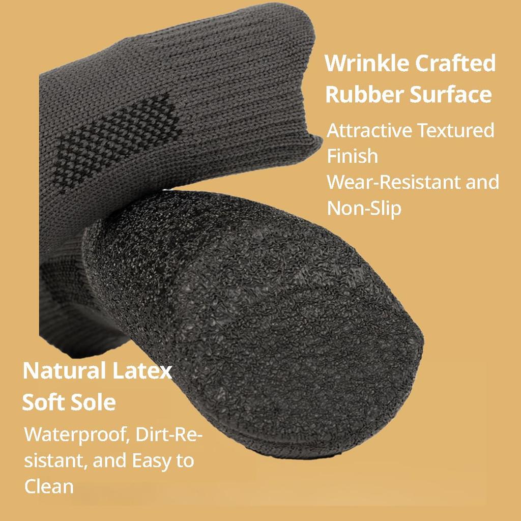 4 st Husdjur Snöstövlar Vinter Varma Halkfria Hundskor Frostskydd Snöstövlar Förtjockade Husdjurs Tassskyddsskor Utomhus Hundtillbehör