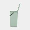 Brabantia poubelle waste bin sort &amp; go 40 l - jade green