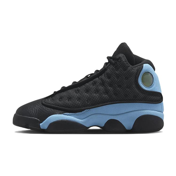 Jordan 13 Retro Black University Blue GS 884129-041 36