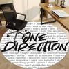 1PC One Direction Office Round Rug, Non-slip, Soft and Durable Office Rug for Interior Decoration, Perfect for Office Yy250915086