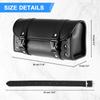 Universal PU Leather Motorcycle Side Saddle Bag Hanging Bag Plastic Quick Release Buckle Tool