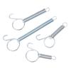 5Pcs Cage Door Spring Hooks 6/7/8.5/11.5Cm Metal Snap Hook Tension Spring For Poultry Cage Door Chicken Hamster Cage