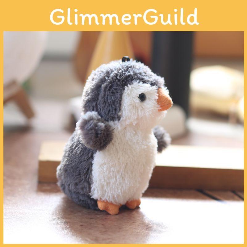 Penguin Plush Stuffed Animal Keychain Backpack Decor Pp Cotton Gift For Teens