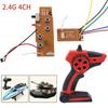 1 Set Diy Remote Control Boat Car Tank Remote Control Transmitter And Receiver Board 2.4G 4Ch For Ship Rc Car Vehicles
