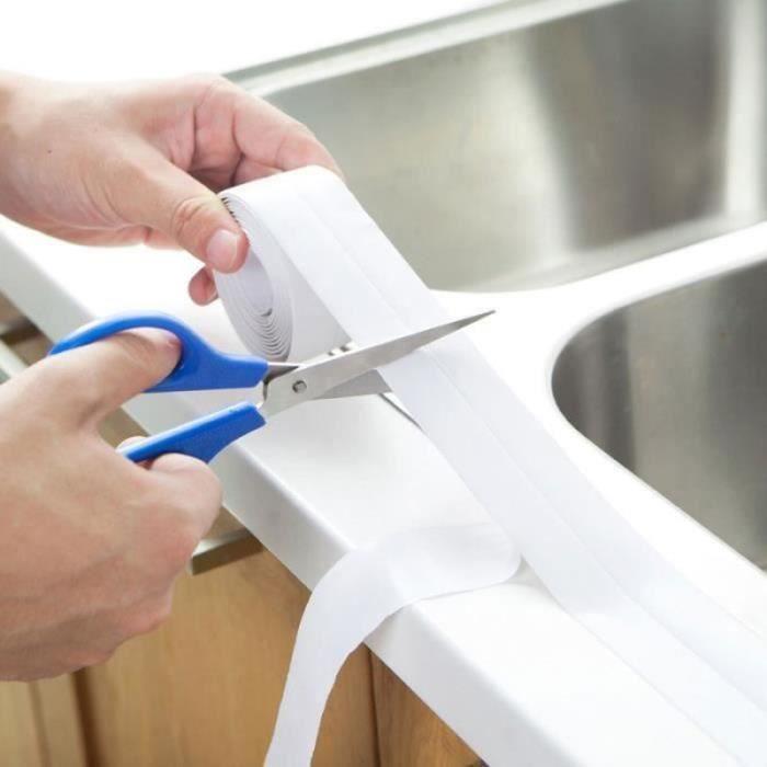 Rouleau de Joints Adhésifs - SHOP-STORY - Épaisseur 2.2cm - Longueur 3.2m - Couleur Blanc