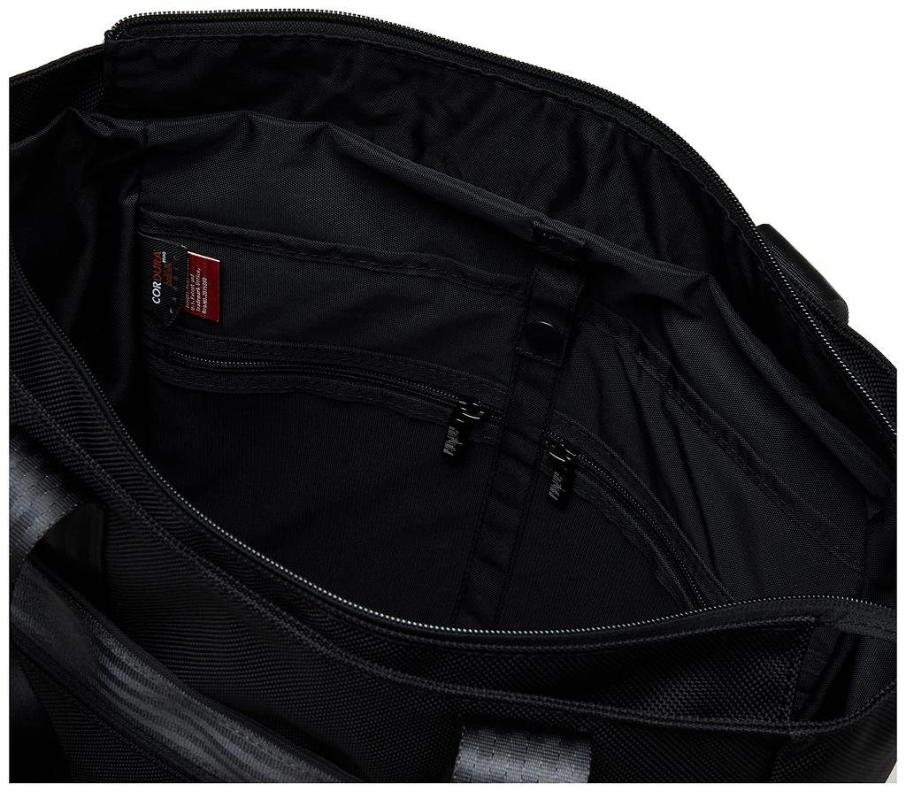 Black Label Originalprodukt Tragetasche GARMENT DISTRICT TOTE BAG Schwarz [Manhattan Portage] [Offizielles]
