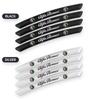 Drlqc8 4Pcs Car Styling Aluminum Wheel Rims Racing Stickers Auto Accessories for Alfa Romeo 4C 159 Spider Giulia Giulietta 156 147