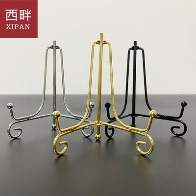 Ornament Halterplatte Ausstellungsständer Geschirrständer Puer Tee Kuchen Basis Stützrahmen Handwerk Foto