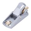 Low Angle Block Plane 33 Degree Woodworking Hand Planer for Miniature Model Leather Making Silver