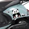 1Pc Motorcycle Bicycle Decal Helmet Car Waterproof Decals Lovely Pandas Night Sign Stickers Creative Exterior Decor Accessories
