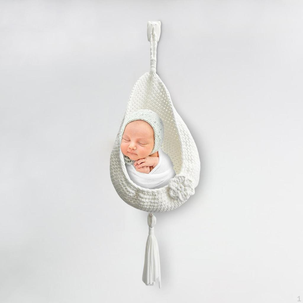 Cozy Handcrafted Newborn Hammock for Baby Photography Sessions